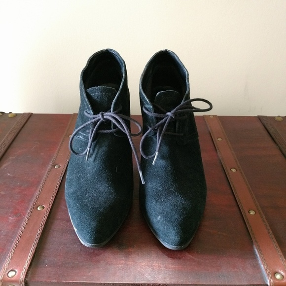 Franco Sarto Suede Booties - Picture 2 of 4